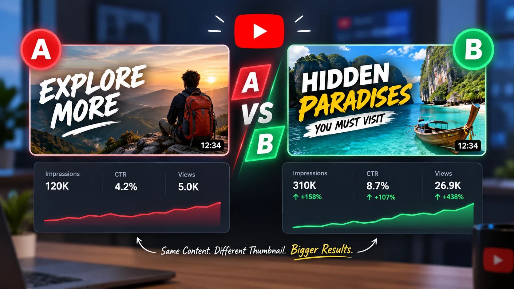 How to A/B Test YouTube Thumbnails (The Complete 2026 Guide)
